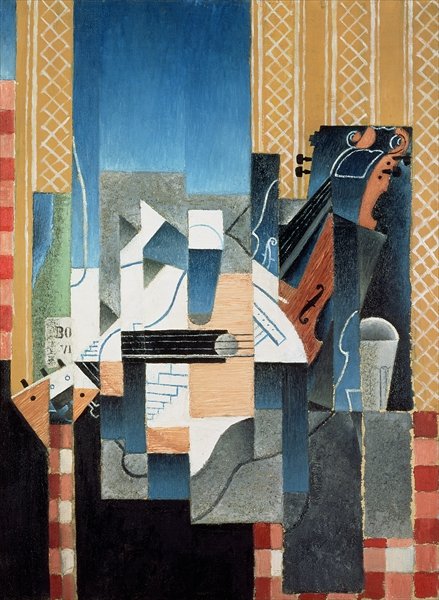 Still Life with Violin and Guitar