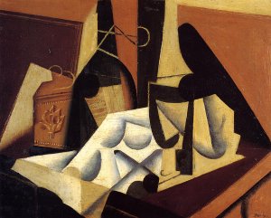 Still Life with White Tablecloth